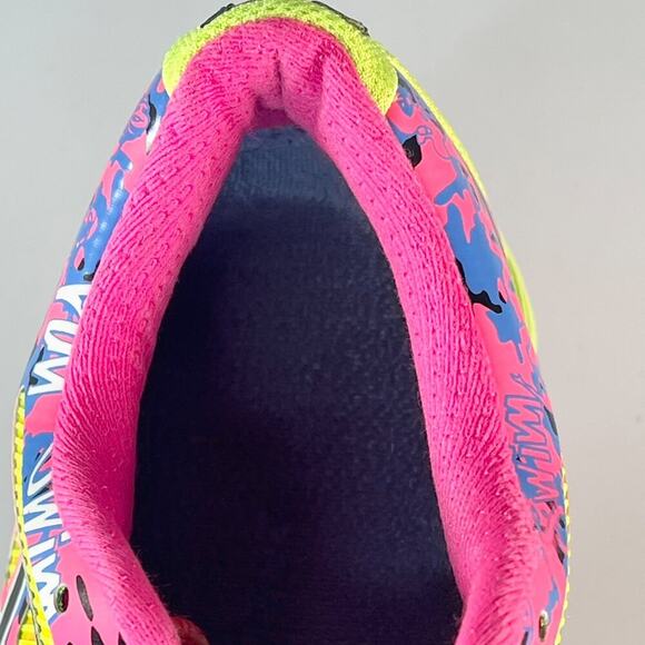 Asics Gel-Noosa Tri 10 Running Sneakers Shoes Neon Pink Blue Green Women 6 - Picture 13 of 14